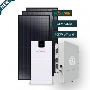 Hot Selling 8Kw Hybrid Solar Power System 