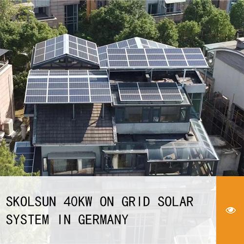 SKOLLSUN 30KW solar system in Germany