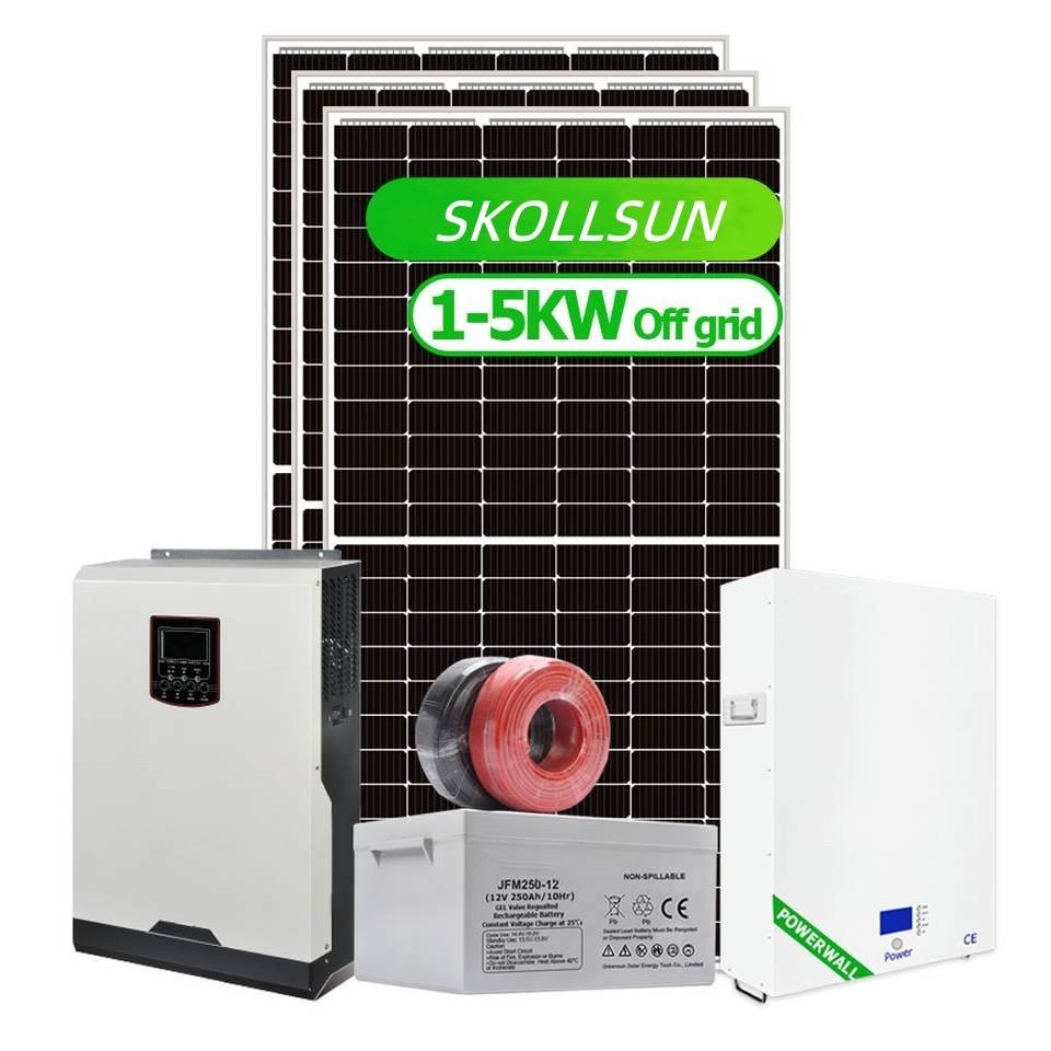 SKOLLSUN 3-30KW Off-Grid Solar energy systems for homes